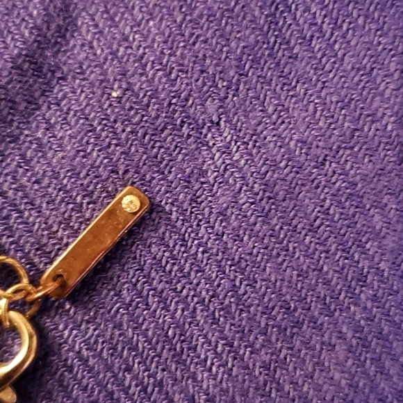 Nine West Black and Rhinestone Necklace - Picture 5 of 6